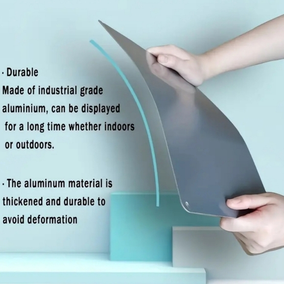 Vintage Metal Sign – Just A Witch – Gold/Blue/Yellow – Indoor/Outdoor – 3/$25 - Picture 7 of 7